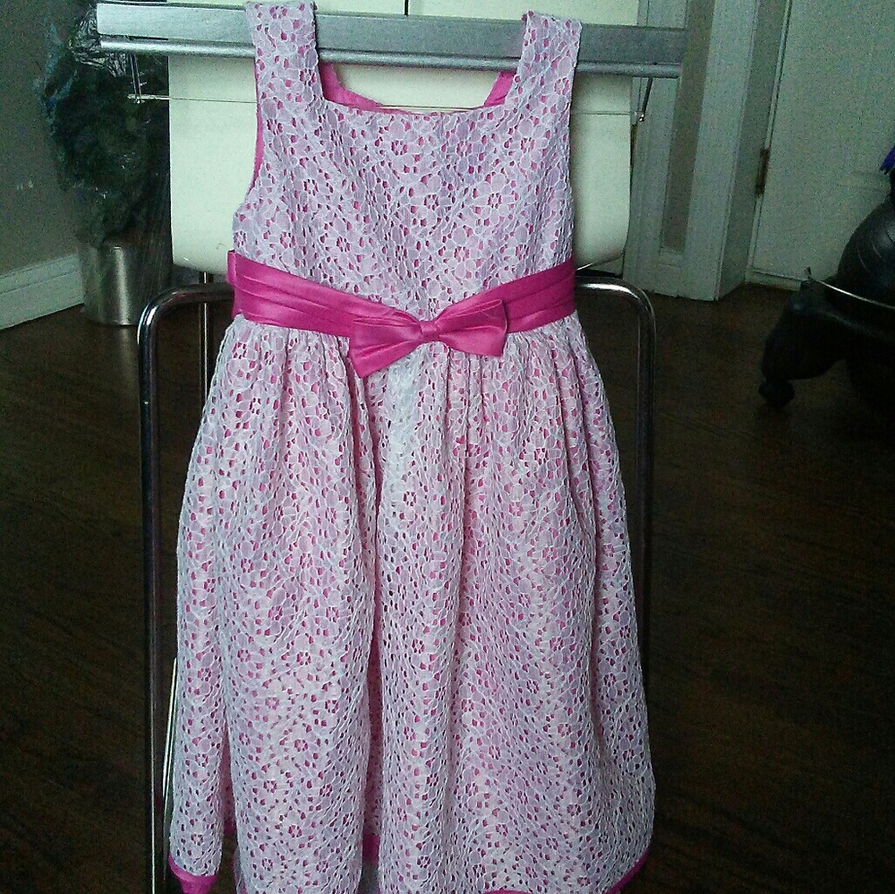 Girls pink  dress